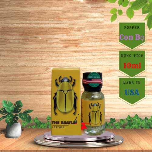 Real American Beatles Leather Cleaner Kích thích giun vàng 10ml